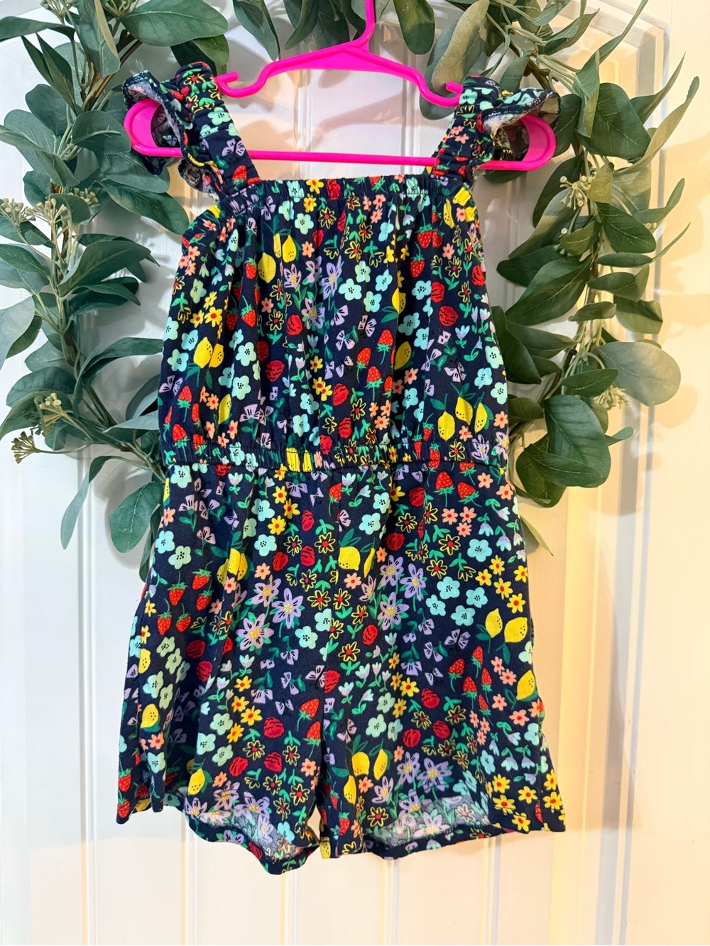 💫4/$25 • Old Navy CottageCore Floral Printed Sleeveless Romper
